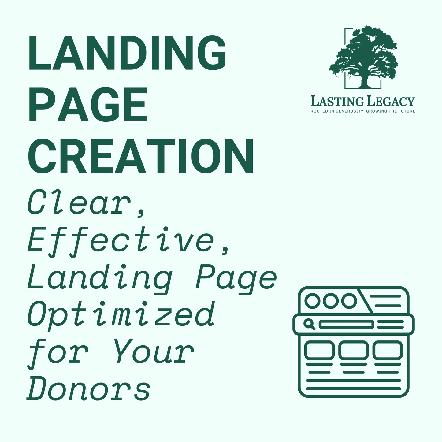 Landing Page Creation